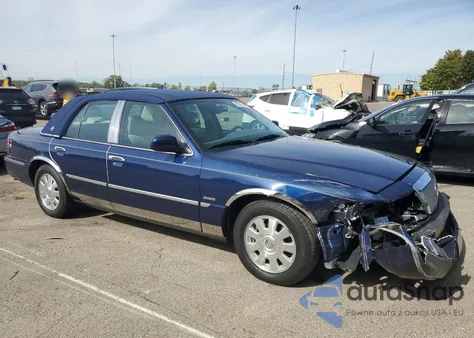 2005 Mercury Grand Marquis Ls из США, поврежденный, VIN 2MEFM75W55X630835